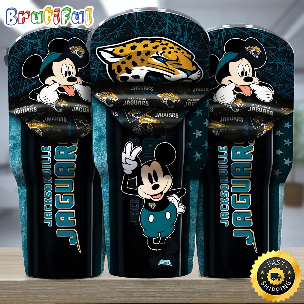 NFL Jacksonville Jaguars Tumbler Nfl Tumbler Playful Mickey For This Season