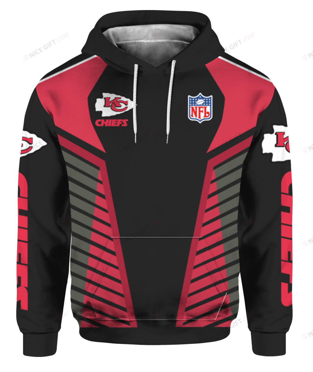 NFL Kansas City Chiefs 3D Hoodie Gift For Fans