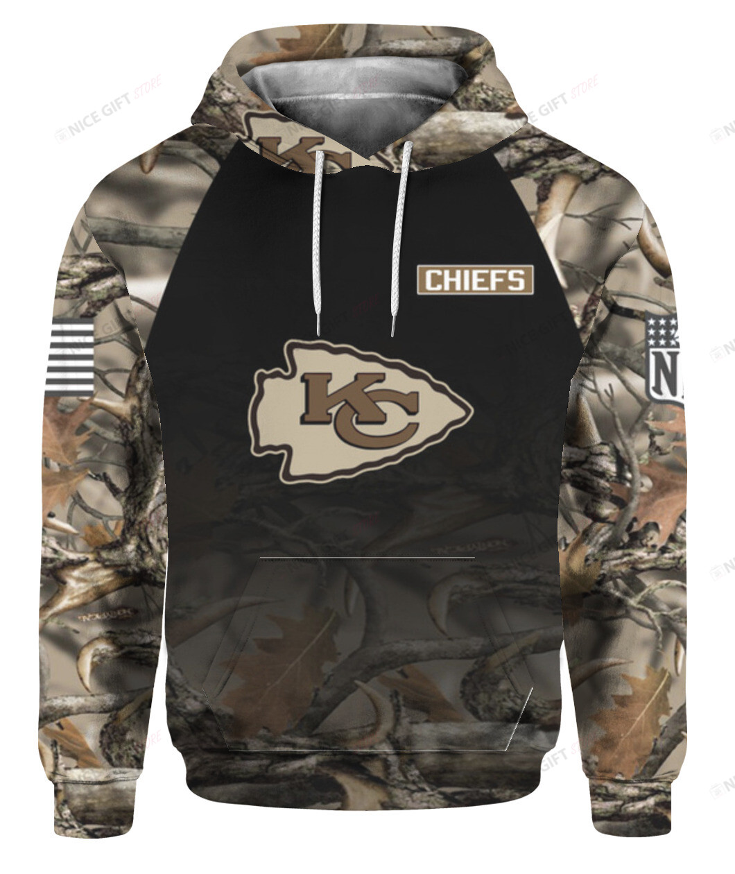 NFL Kansas City Chiefs Hunting 3D Hoodie Gift For Fans