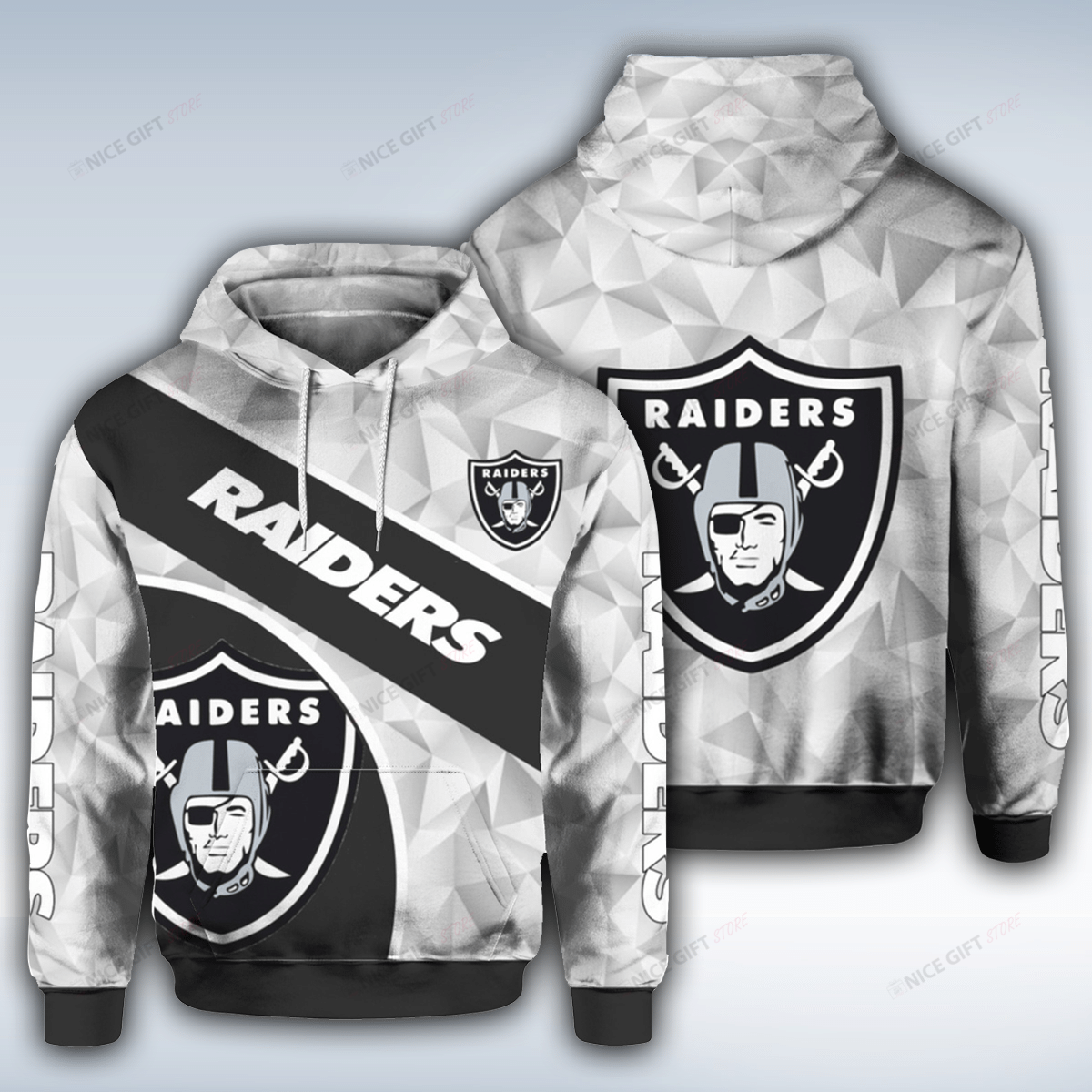 NFL Las Vegas Raiders 3D Hoodie Gift For Fans