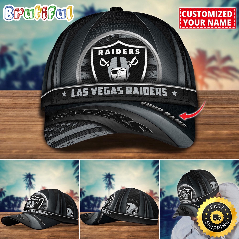 NFL Las Vegas Raiders Baseball Cap Custom Football Cap For Fans