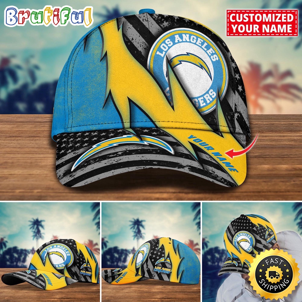 NFL Los Angeles Chargers Baseball Cap Custom Football Hat For Fans