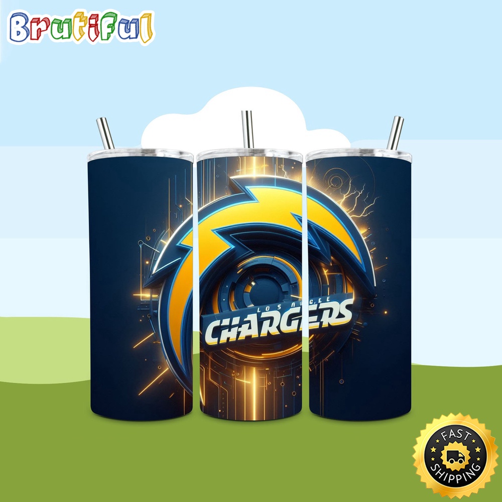 NFL Los Angeles Chargers Tumbler Skinny Tumbler For Fans