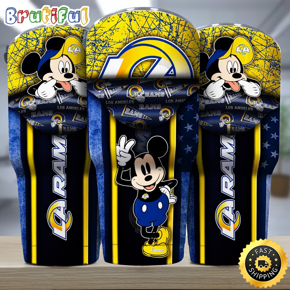 NFL Los Angeles Rams Tumbler Nfl Tumbler Playful Mickey For This Season