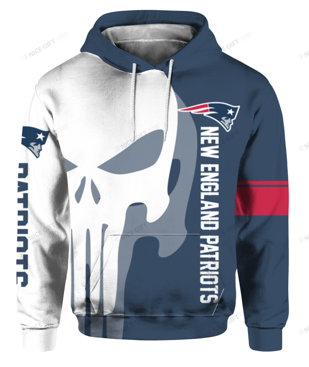 NFL New England Patriots 3D Hoodie Gift For Fans