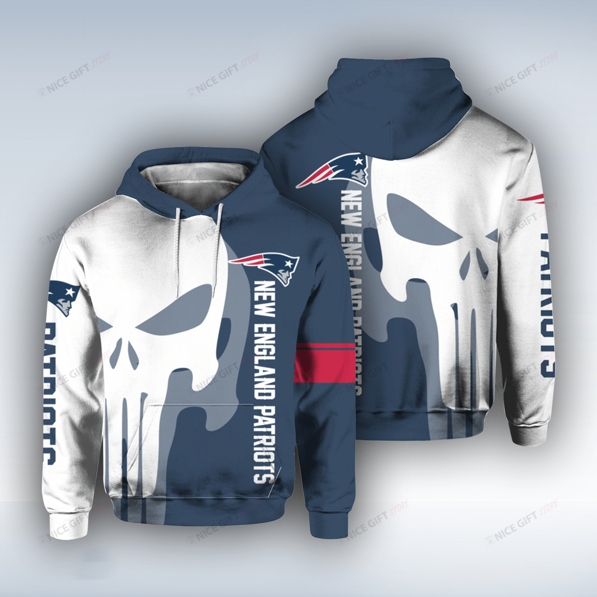 NFL New England Patriots 3D Hoodie Gift For Fans