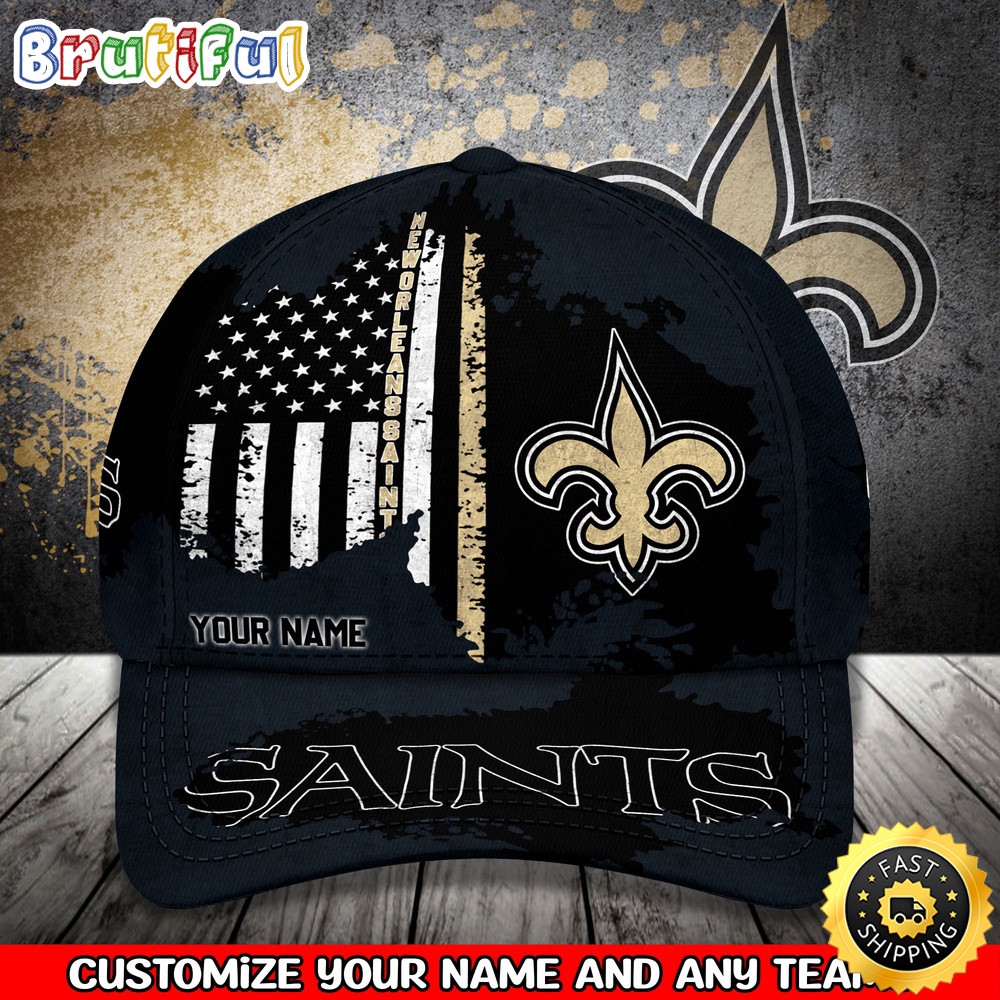 NFL New Orleans Saints Baseball Cap Custom Cap Sport