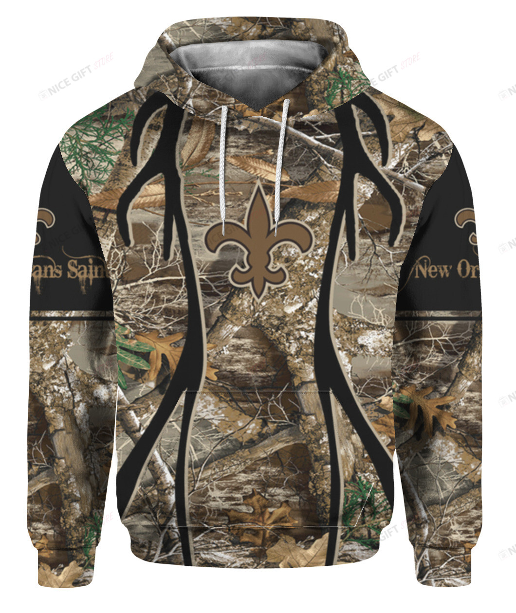 NFL New Orleans Saints Hunting 3D Hoodie Gift For Fans