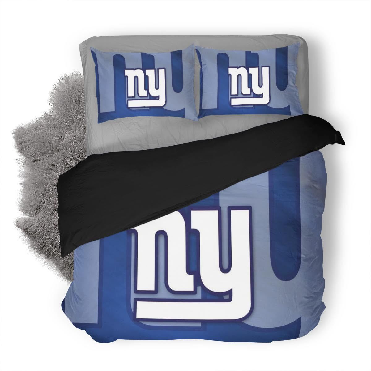 Nfl New York Giants 3D Customized Duvet Cover Bedding Set