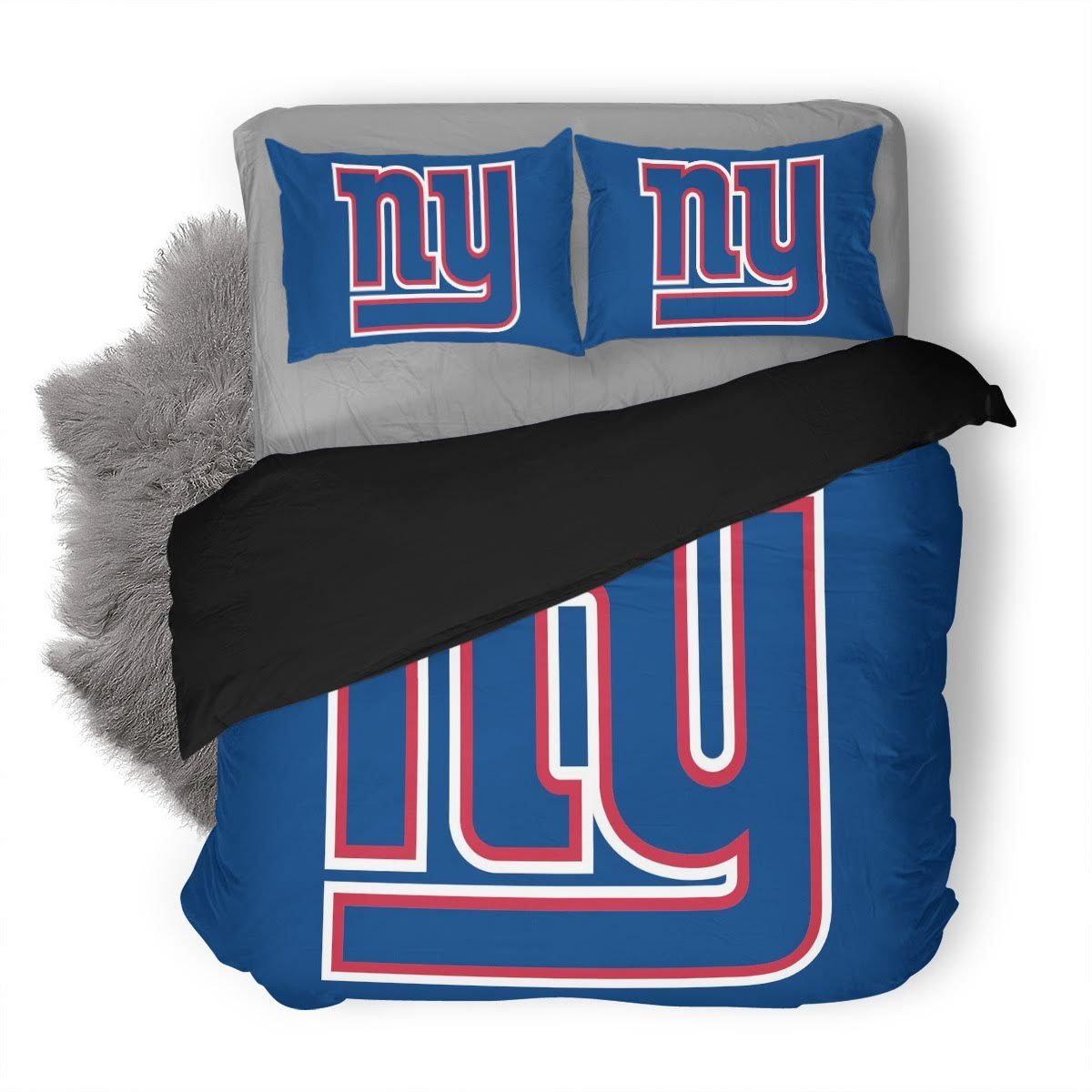 Nfl New York Giants 3D Customized Duvet Cover Bedding Set