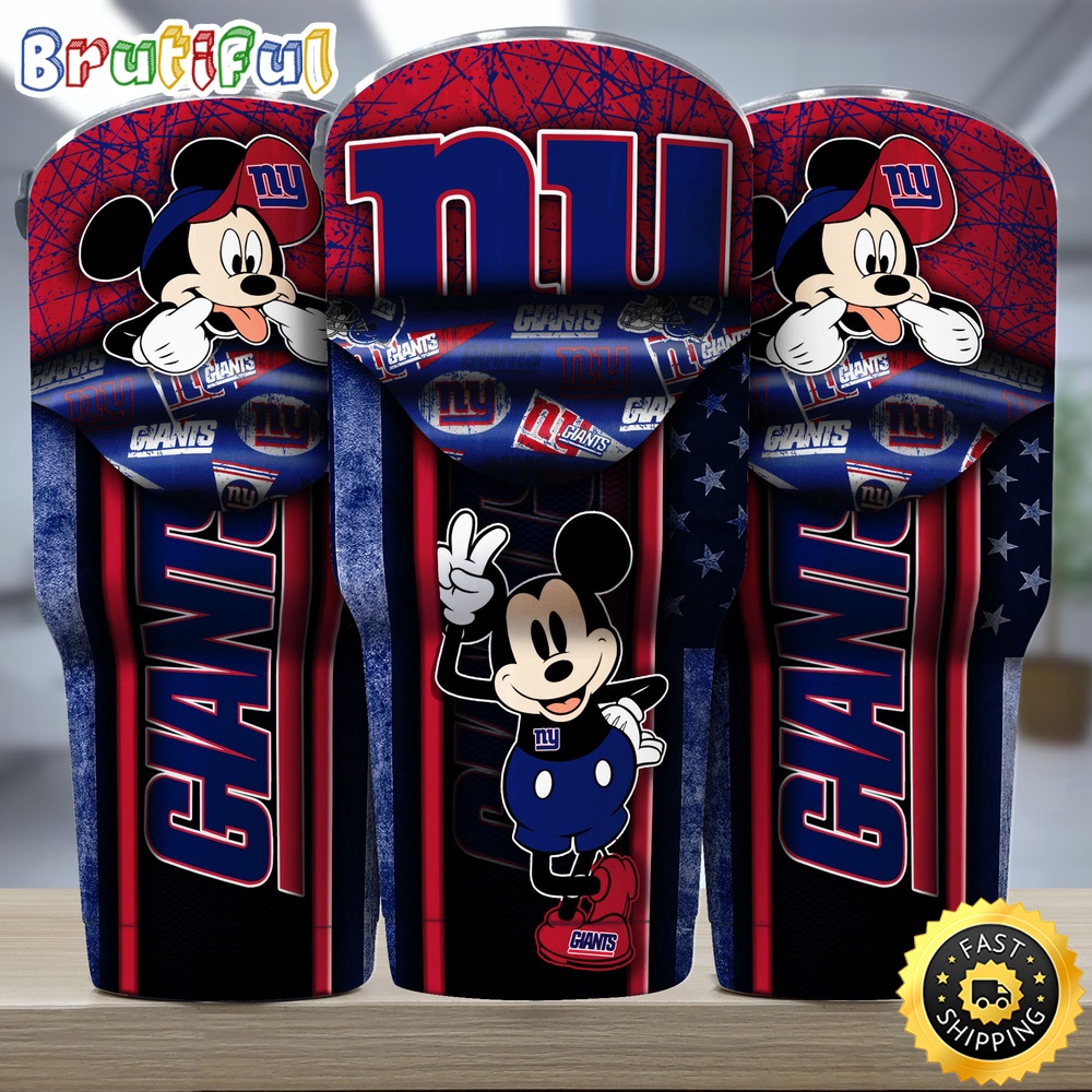 NFL New York Giants Tumbler Nfl Tumbler Playful Mickey For This Season