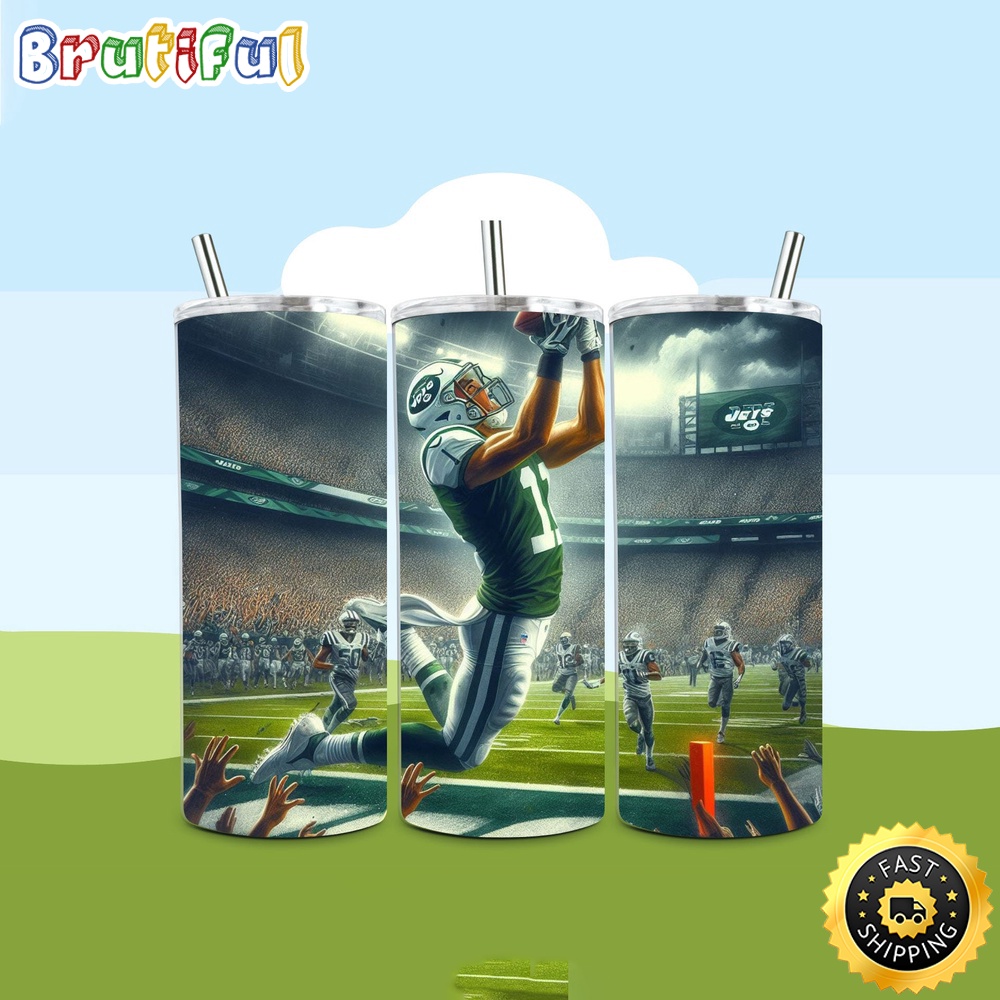 NFL New York Jets Tumbler Skinny Tumbler For Fans