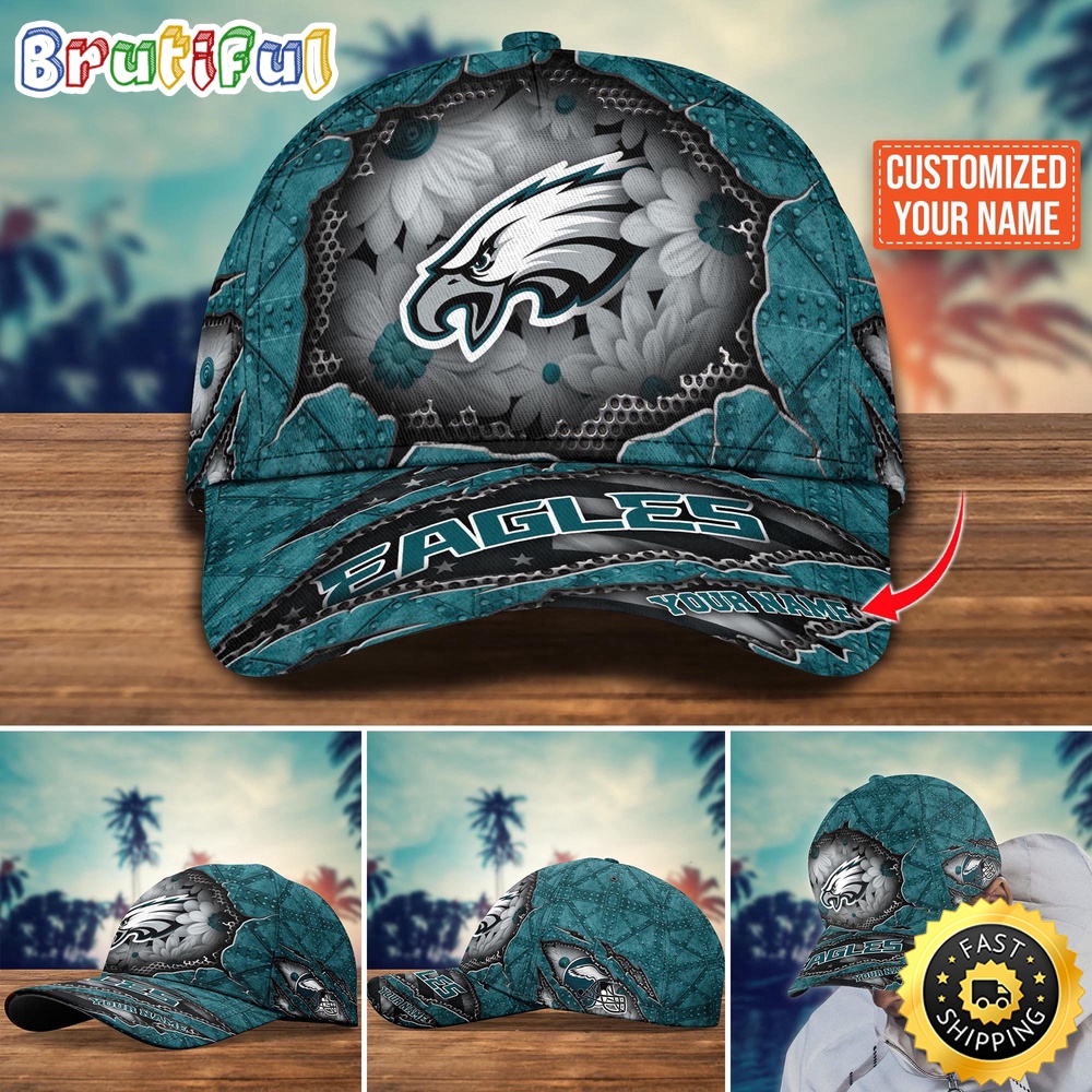 NFL Philadelphia Eagles Baseball Cap Custom Cap Trending For Fans