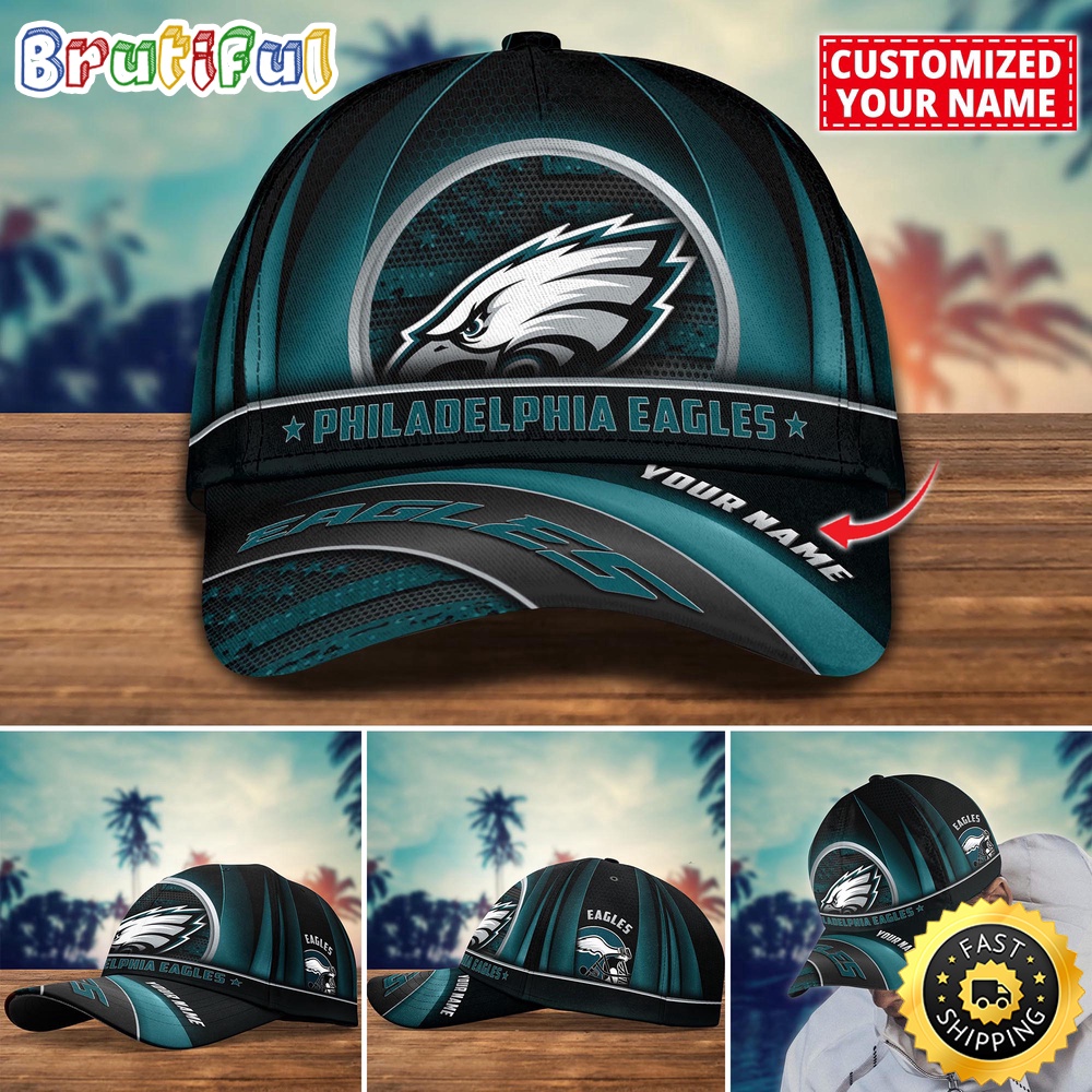 NFL Philadelphia Eagles Baseball Cap Custom Football Cap For Fans