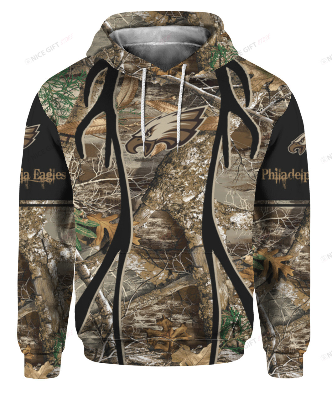 NFL Philadelphia Eagles Hunting 3D Hoodie Gift For Fans