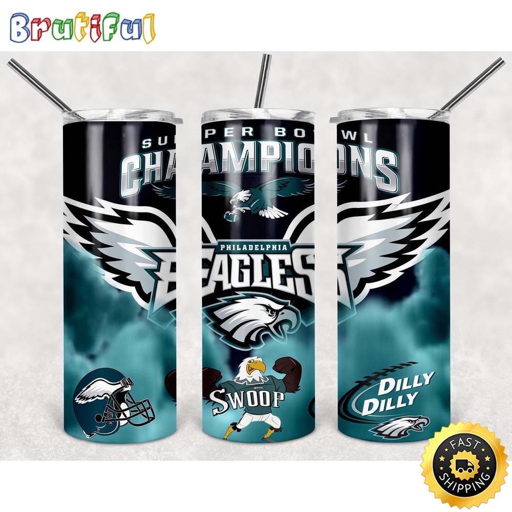 NFL Philadelphia Eagles Tumbler Skinny Tumbler Chic Tumbler Cups