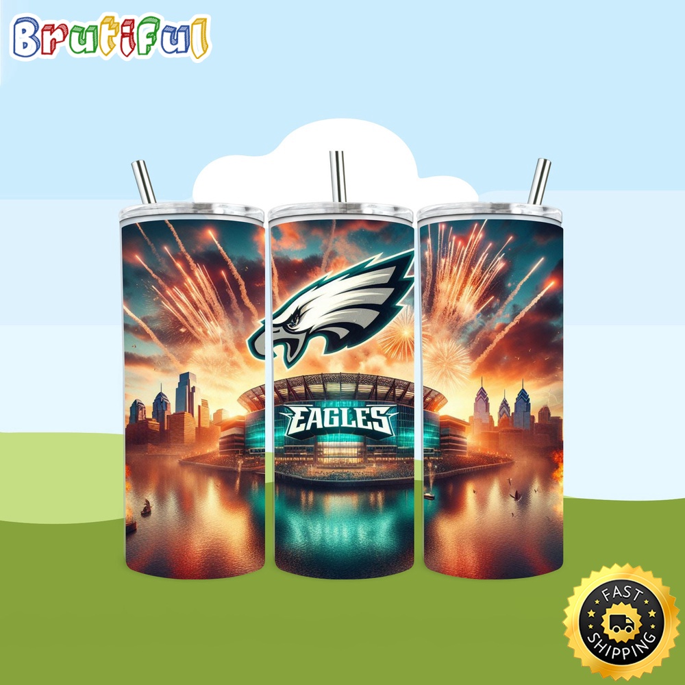 NFL Philadelphia Eagles Tumbler Skinny Tumbler For Fans