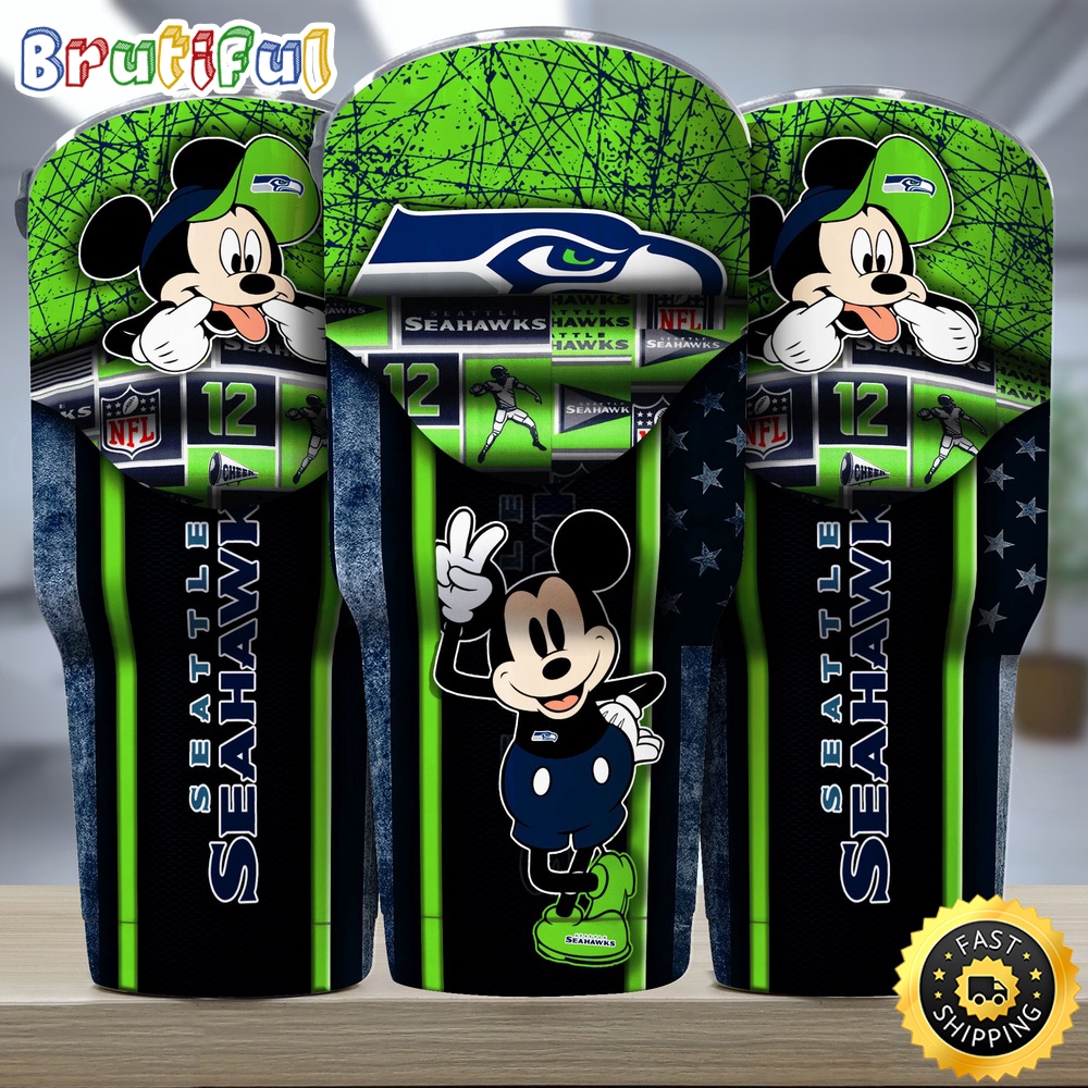 NFL Seattle Seahawks Tumbler Nfl Tumbler Playful Mickey For This Season