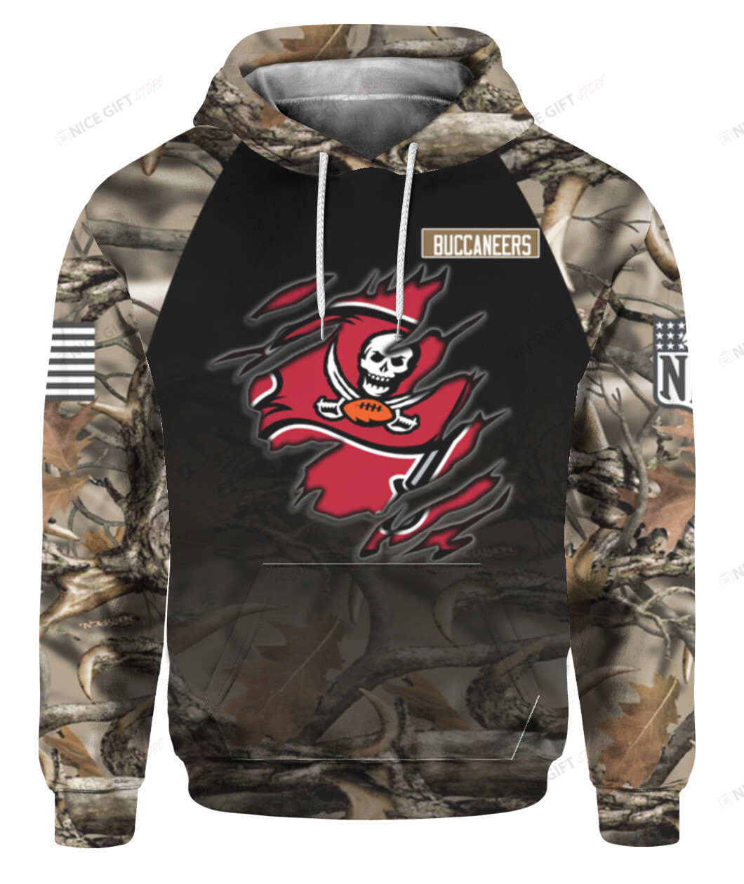 NFL Tampa Bay Buccaneers Hunting 3D Hoodie Gift For Fans