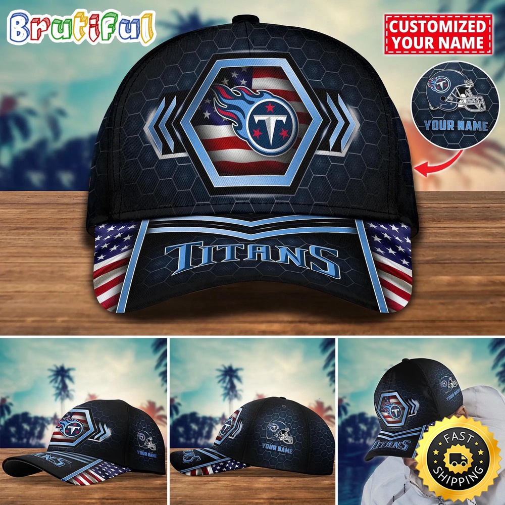 NFL Tennessee Titans Baseball Cap Best Trending Custom Name Cap