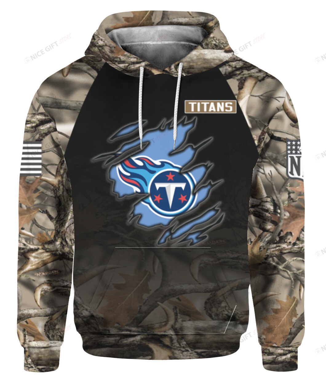 NFL Tennessee Titans Hunting 3D Hoodie Gift For Fans