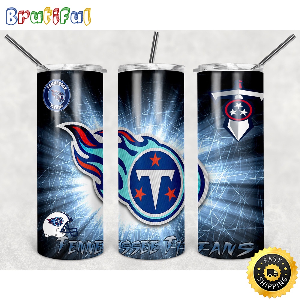 NFL Tennessee Titans Tumbler Skinny Tumbler Chic Tumbler Cups