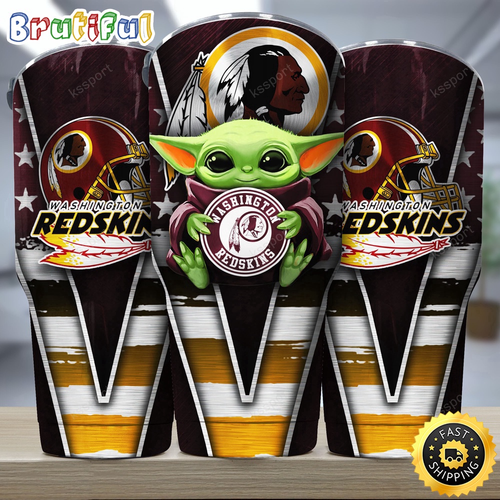 NFL Washington Commanders Tumbler Baby Yoda Tumbler For This Season