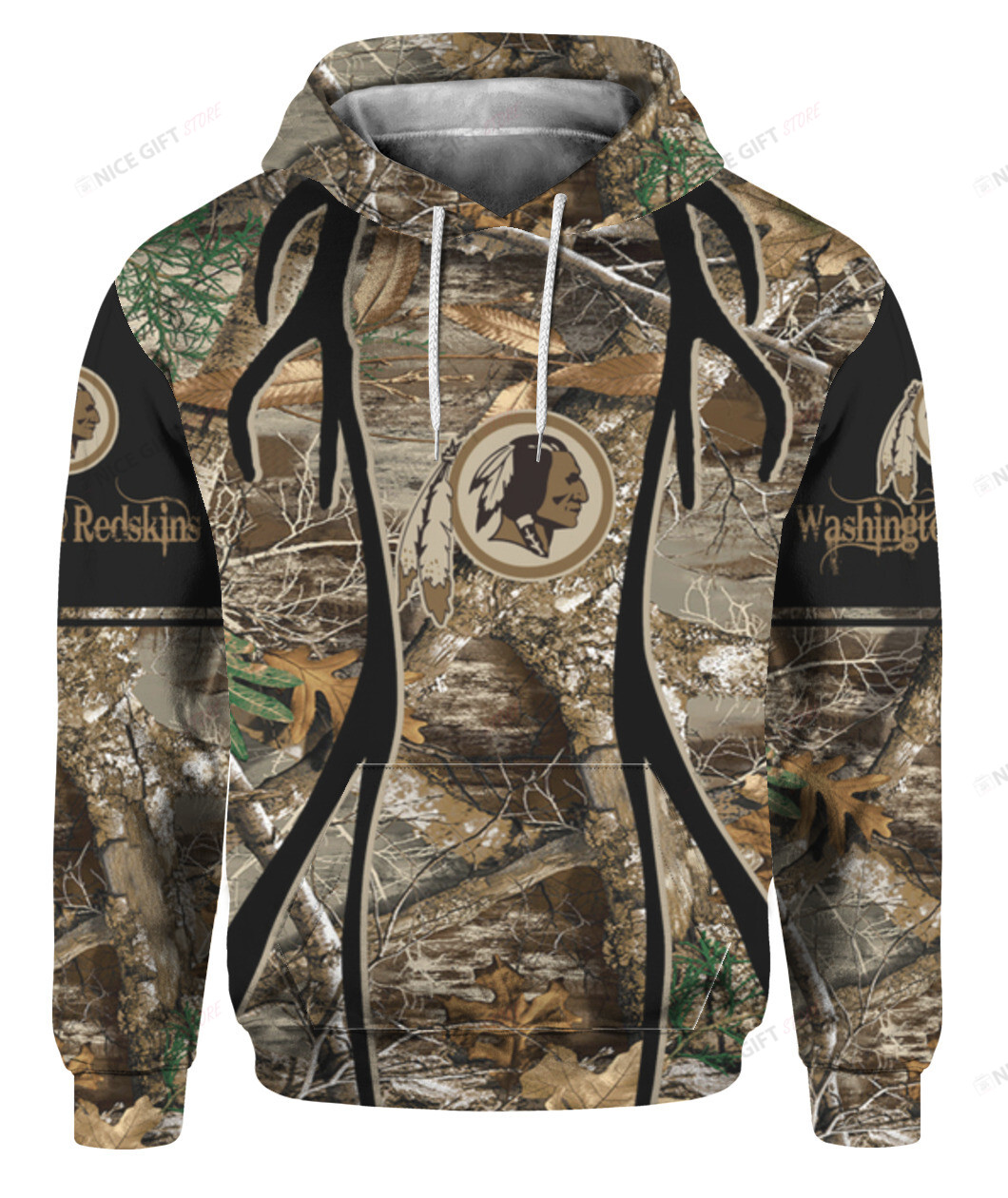 NFL Washington Redskins Hunting 3D Hoodie Gift For Fans