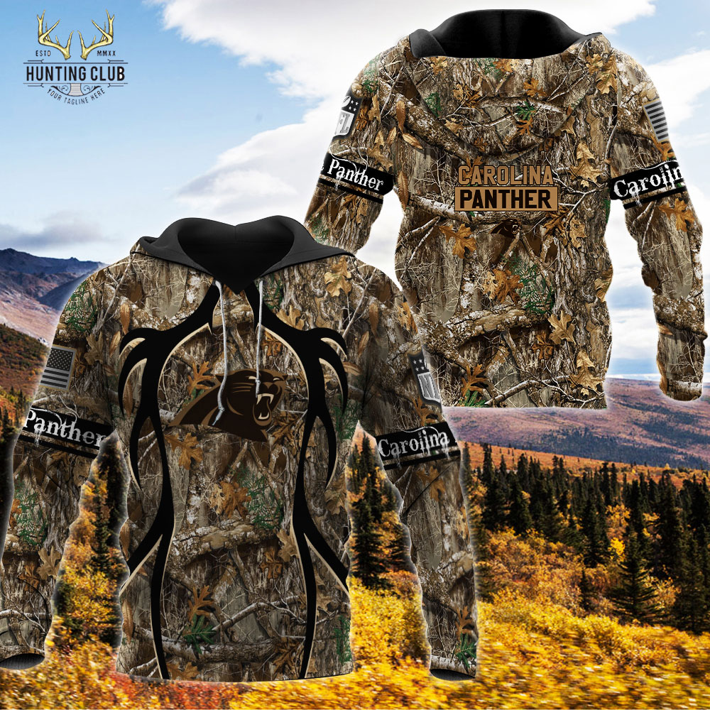 NFLCamo-Carolina Panthers Hoodie – Hunting Realtree Camo