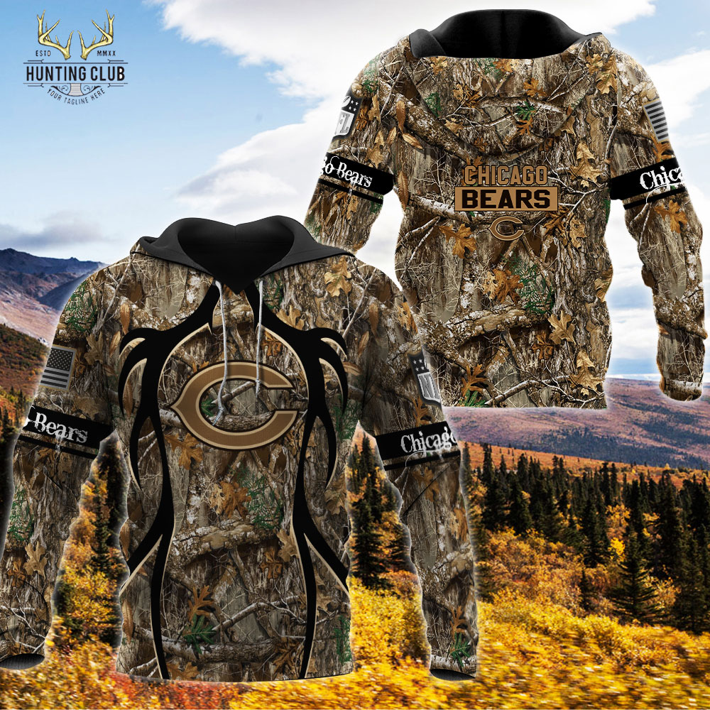 NFLCamo-Chicago Bears Hoodie – Hunting Realtree Camo