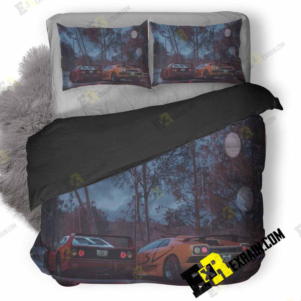 Nfs Cars W 3D Customized Duvet Cover Bedding Set