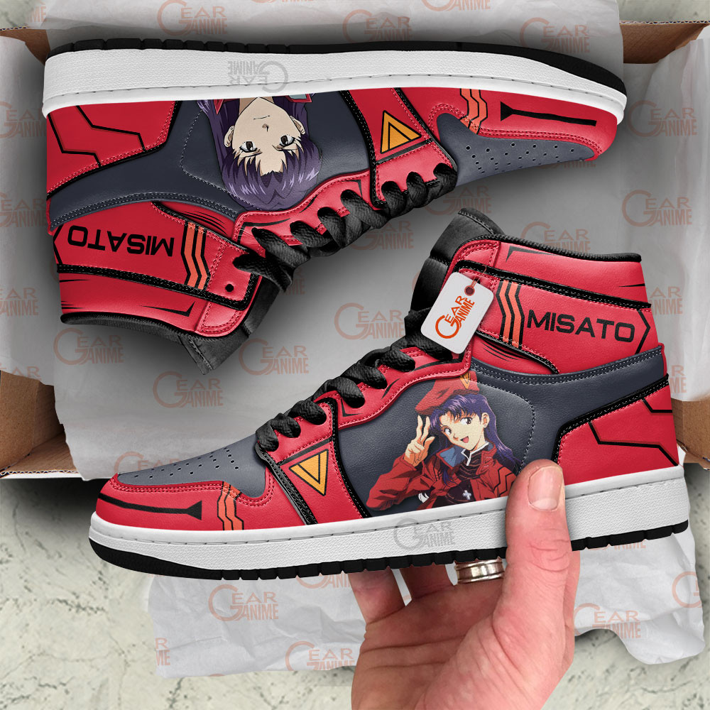 NGE Katsuragi Misato Anime Shoes, Air Jordan Hightop