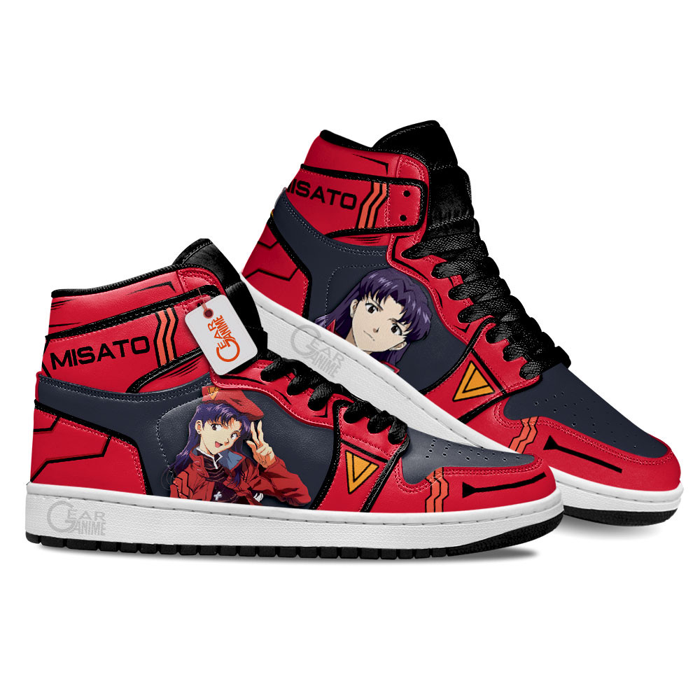 NGE Katsuragi Misato Anime Shoes, Air Jordan Hightop