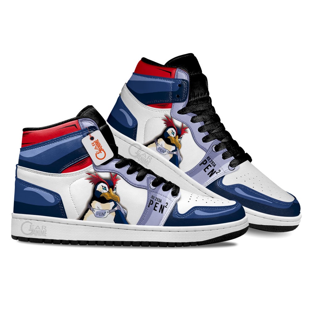 NGE Pen Pen Anime Shoes, Air Jordan Hightop