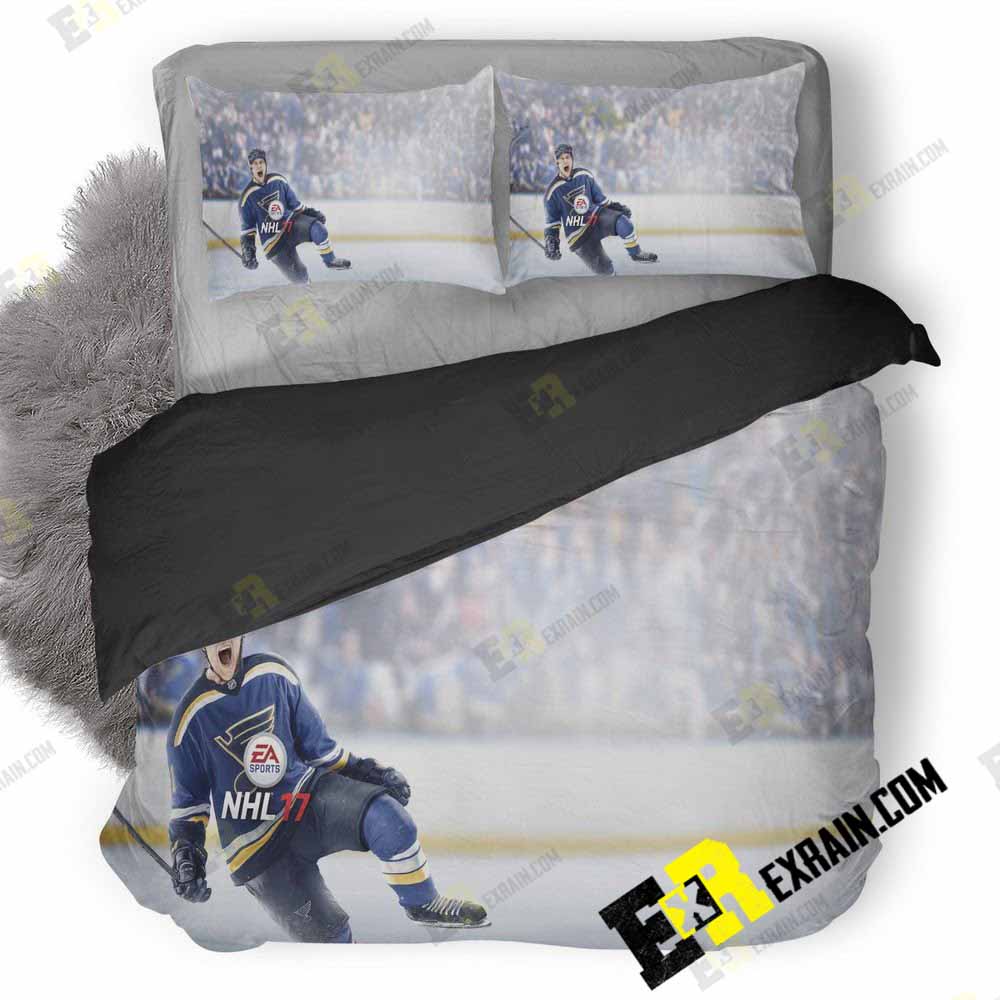 Nhl17 To 3D Customized Duvet Cover Bedding Set