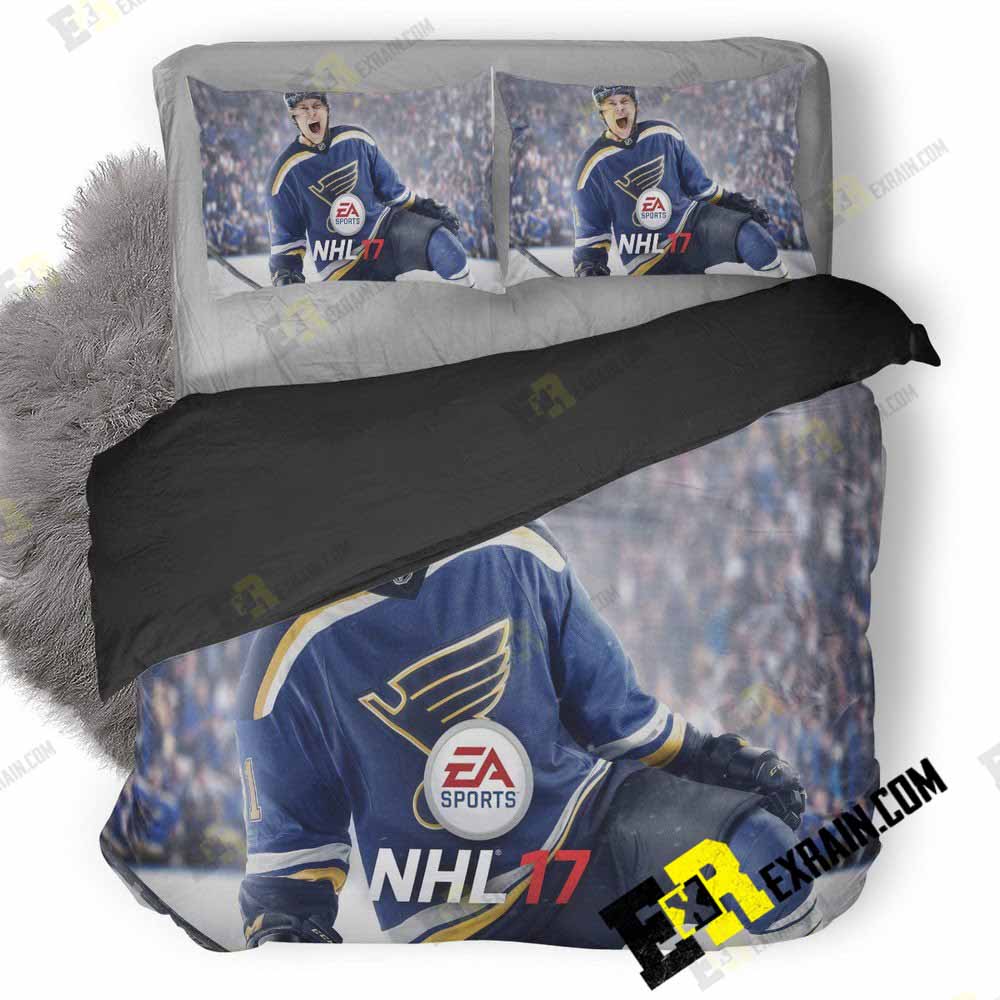 Nhl 17 Po 3D Customized Duvet Cover Bedding Set