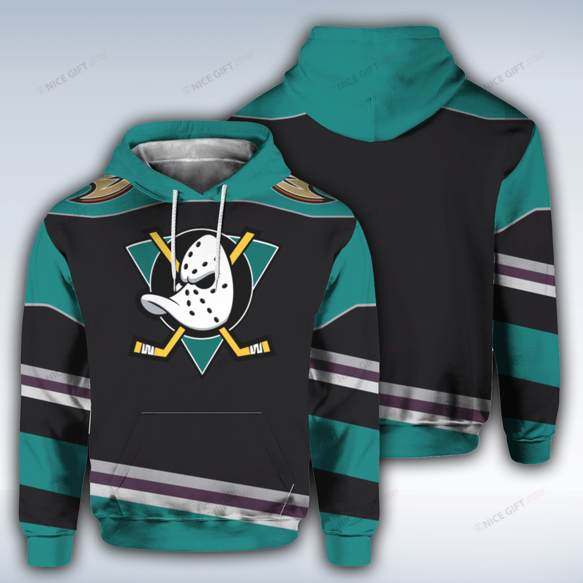 NHL Anaheim Ducks 3D Hoodie Gift For Fans