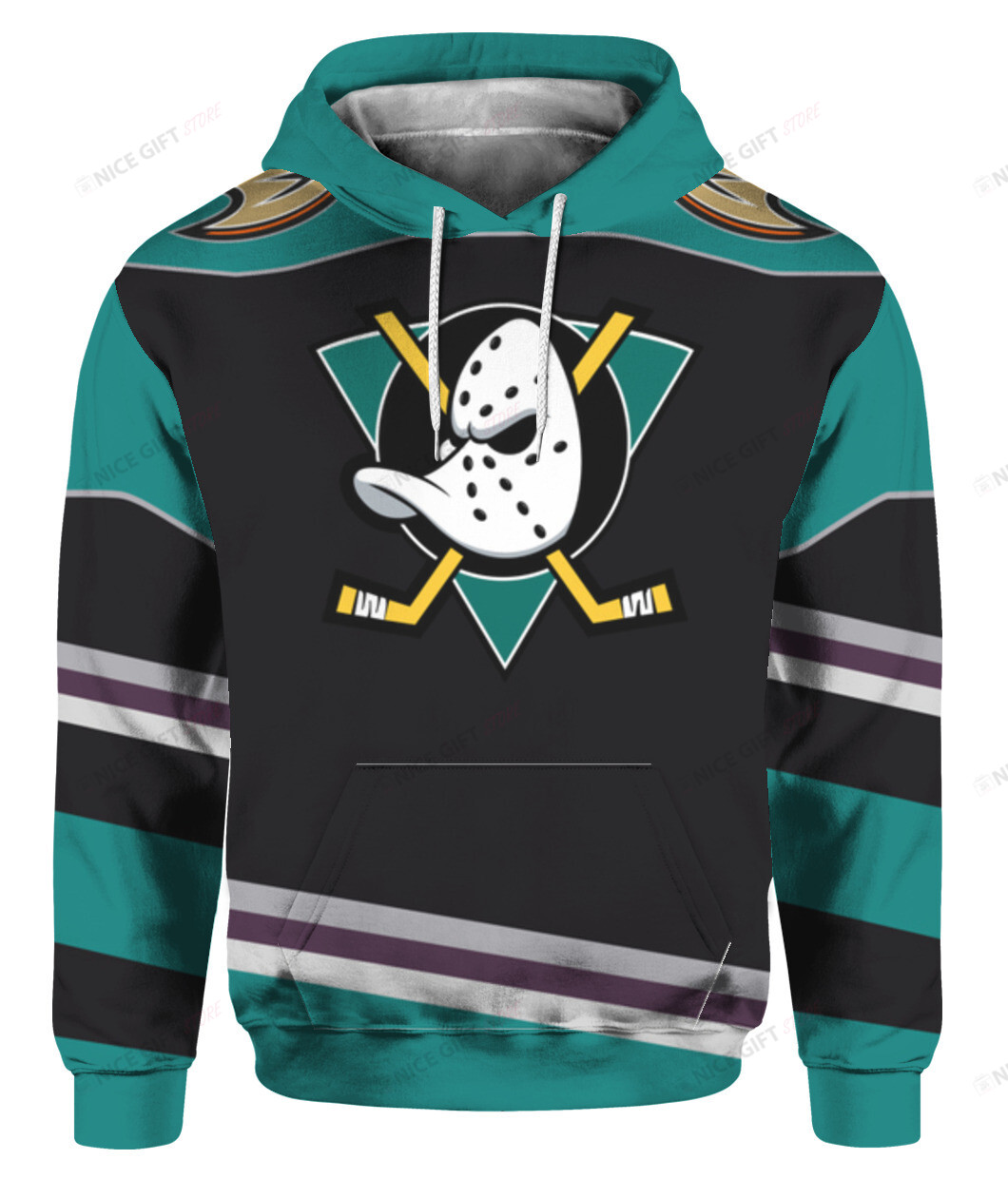 NHL Anaheim Ducks 3D Hoodie Gift For Fans