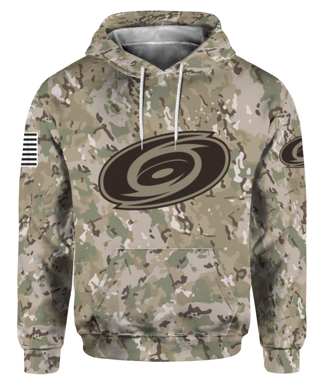 NHL Carolina Hurricanes Camouflage 3D Hoodie Gift For Fans