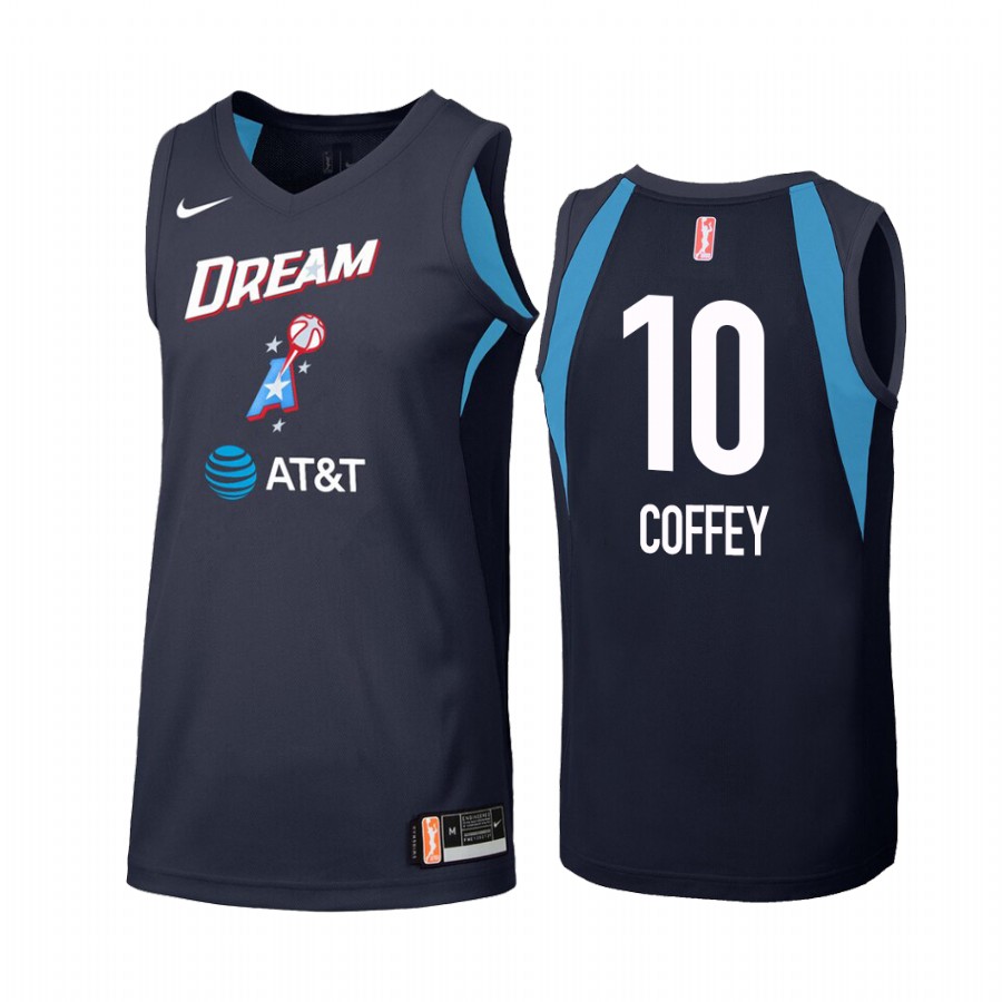Nia Coffey WNBA Secondary Women's Navy Jersey