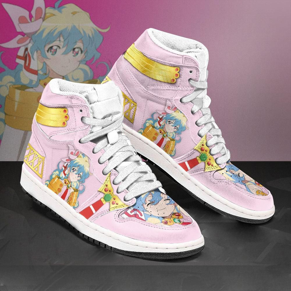 Nia Teppelin Gurren Lagann Anime 1 High Top Air Jordan Sneaker, Air Jordan Hightop