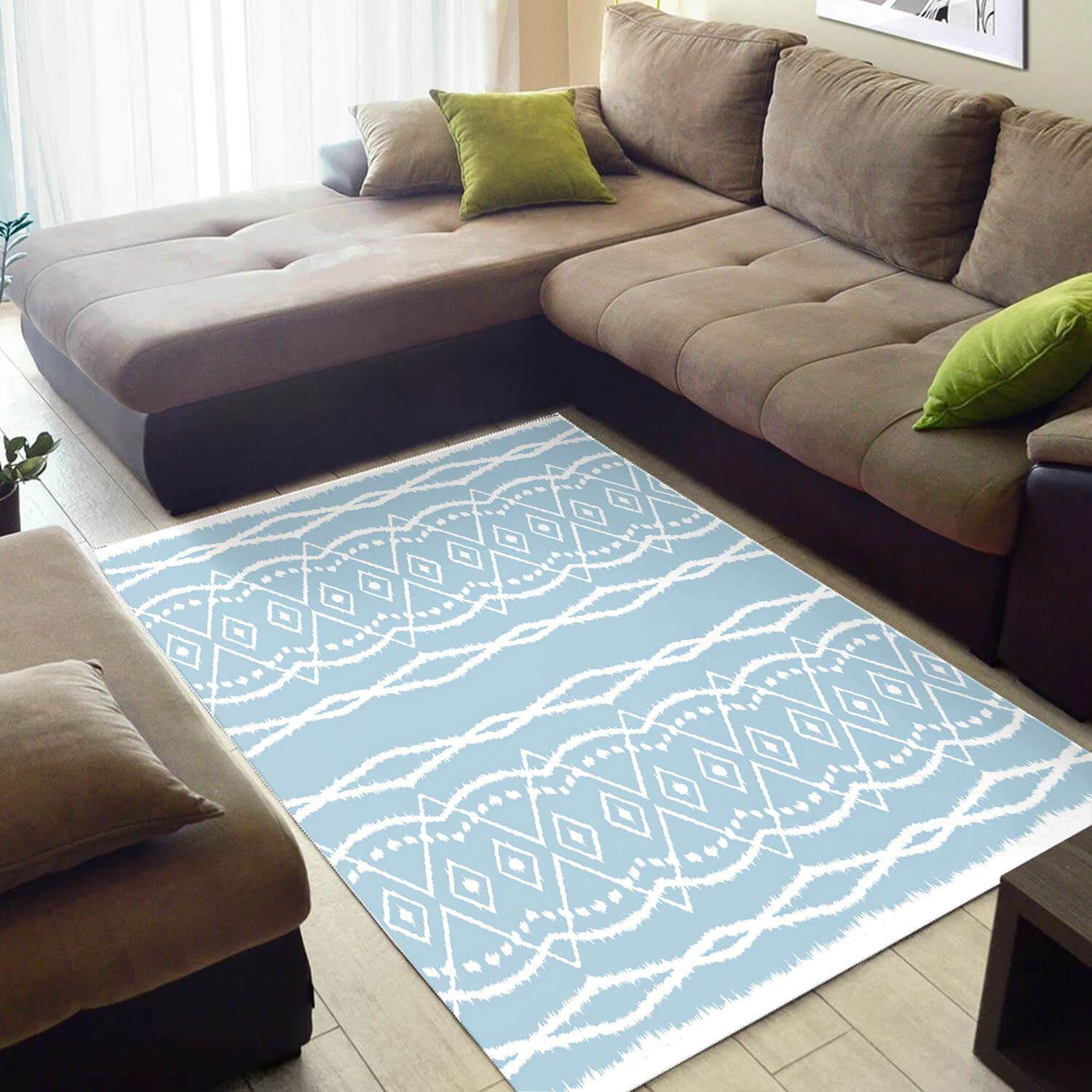 Nice African American Amazing Afro Seamless Pattern Large Living Room Rectangle Rug