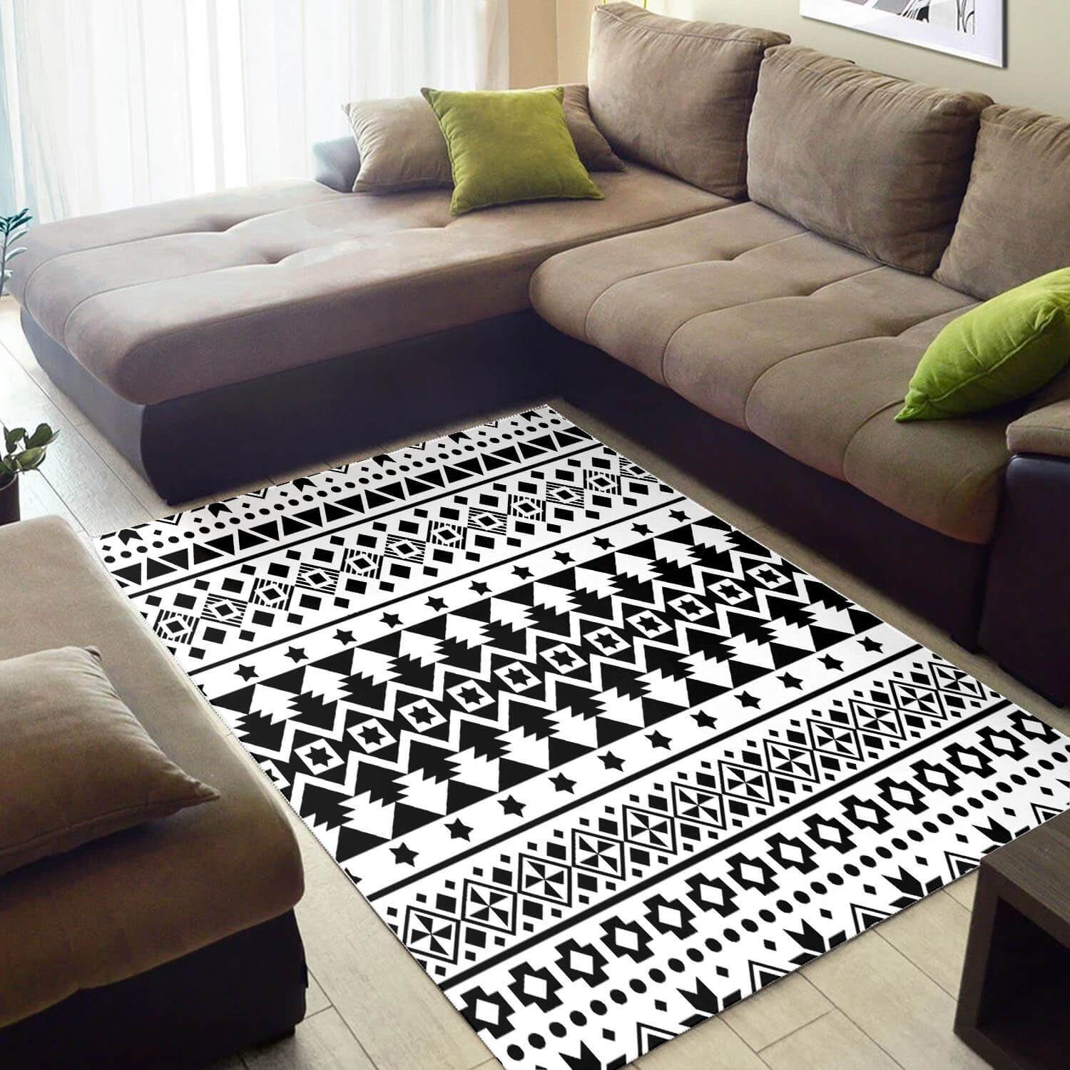 Nice African American Themed Seamless Pattern Large Carpet Room Rectangle Rug