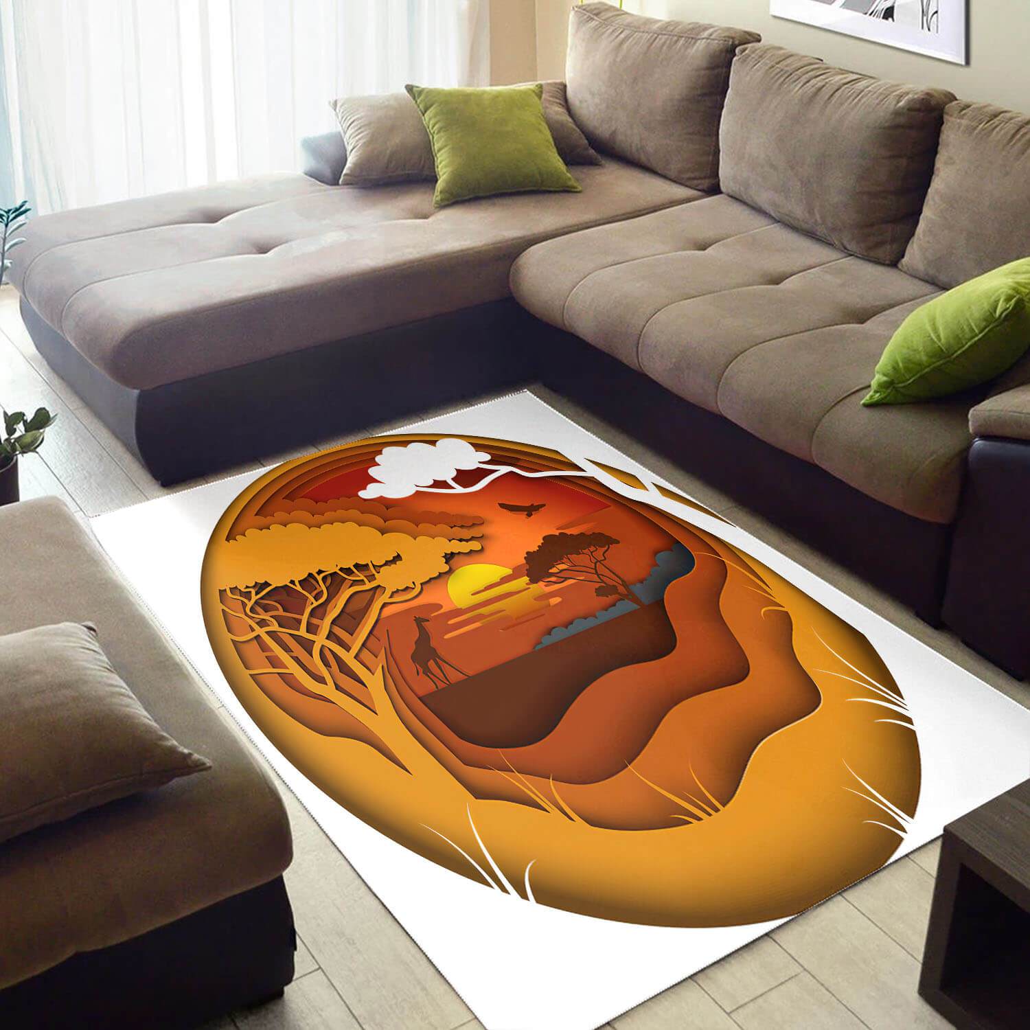 Nice African American Vintage Natural Hair Afrocentric Pattern Art Large Inspired Home Rectangle Rug