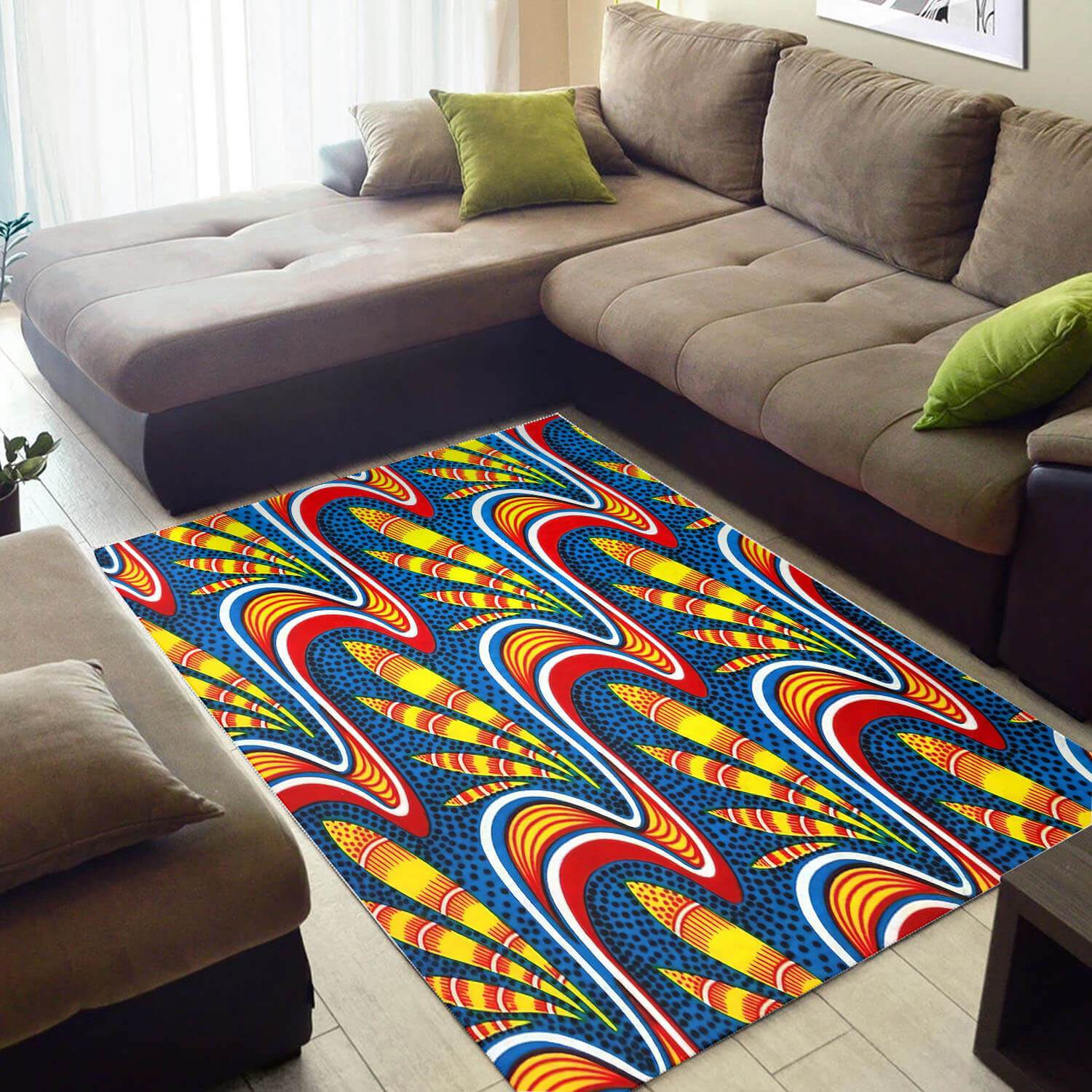 Nice African Unique Black History Month Seamless Pattern Themed Carpet Home Rectangle Rug
