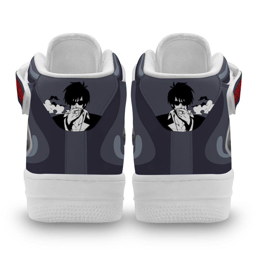 Nicholas D Wolfwood Sneakers Air Mid Custom Trigun Anime Shoes