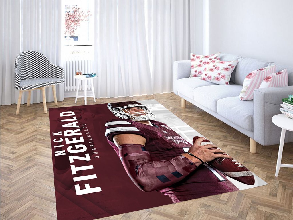 Nick Fitzgerald Wallpaper Living Room Modern Carpet Rectangle Rug