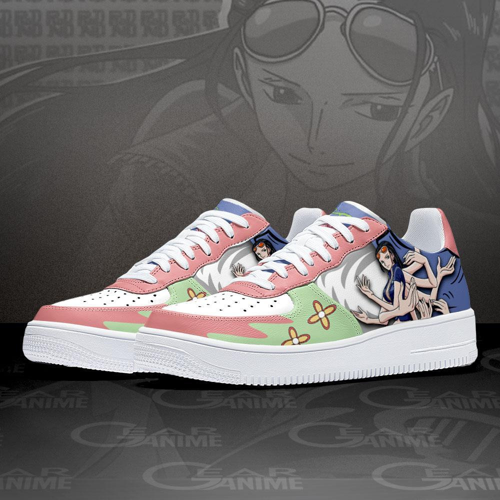 Nico Robin Air Sneakers Custom Anime One Piece Shoes Perfect Gift Idea