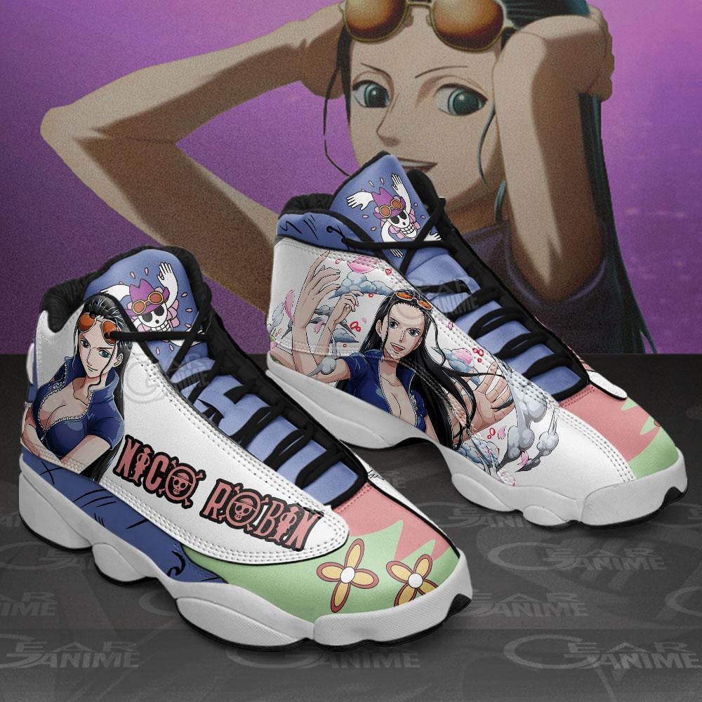 Nico Robin JD13 Sneakers Custom Anime One Piece Shoes