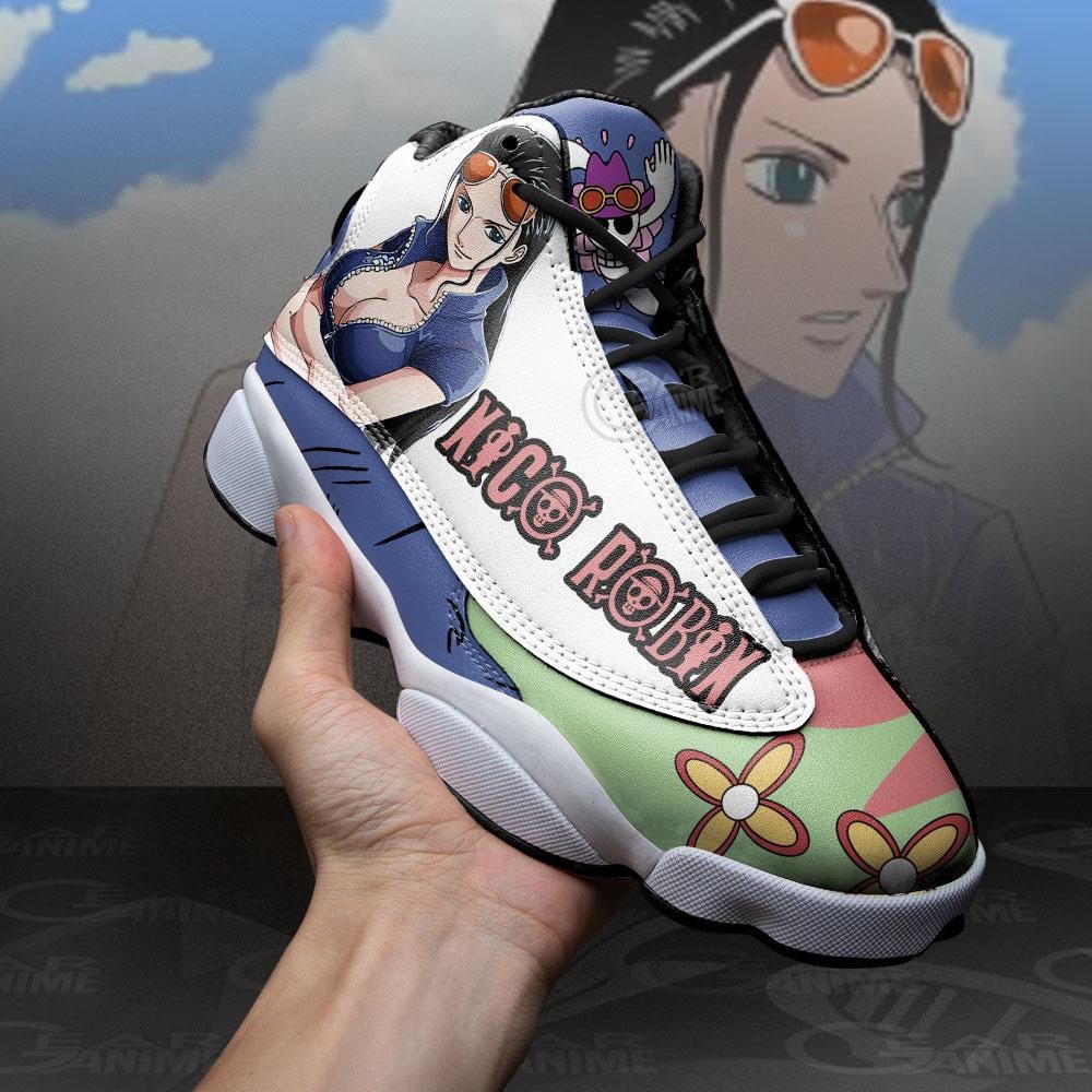 Nico Robin JD13 Sneakers Custom Anime One Piece Shoes